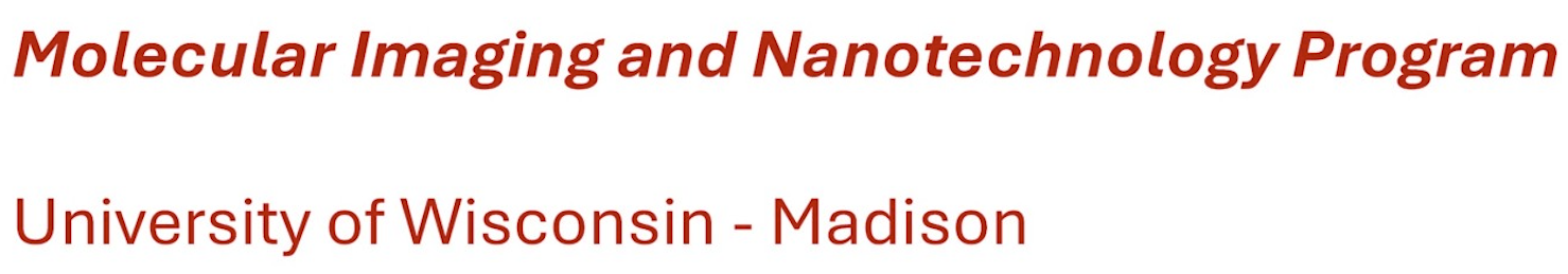 Molecular Imaging and Nanotechnology Program banner text